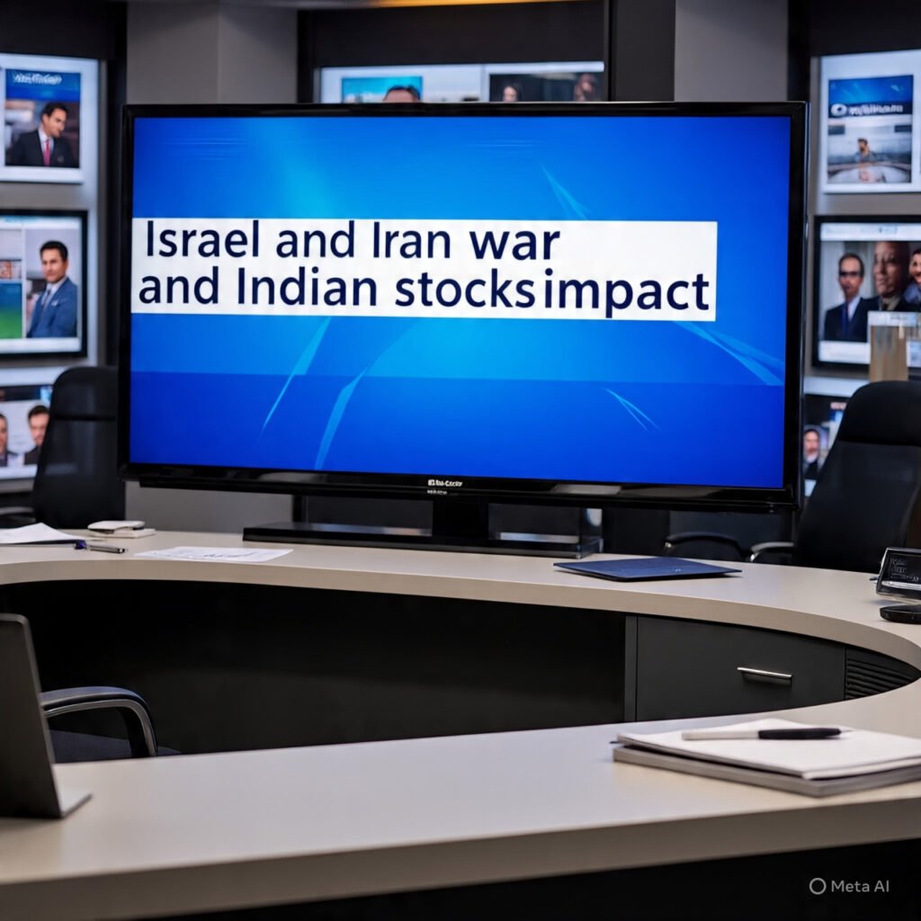 Iran and Israel war and stocks impacting in india